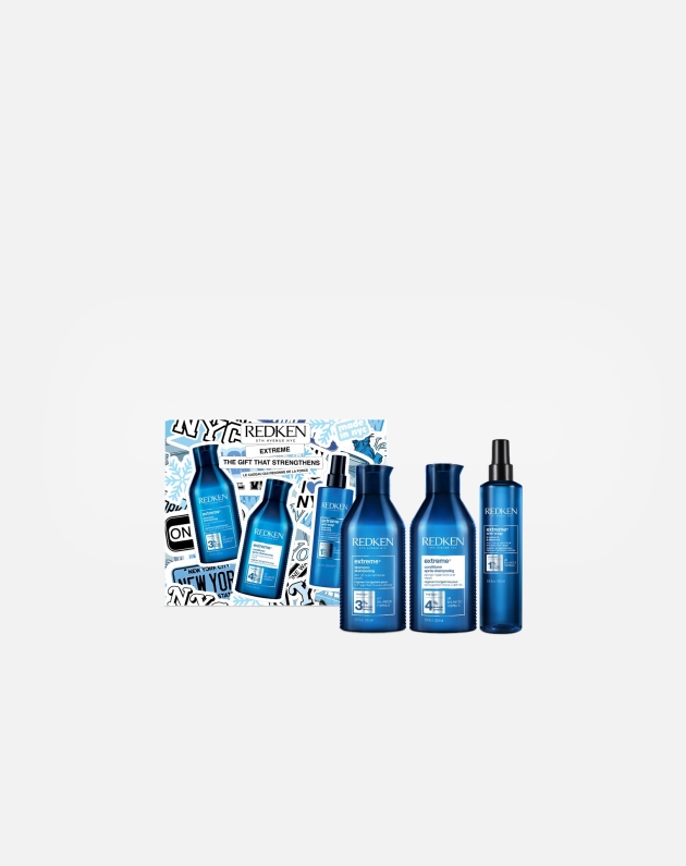 Cofanetto Redken Extreme Con Shampoo, Balsamo e Trattamento per Capelli Deboli