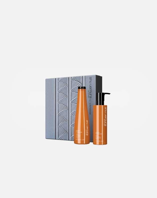 Cofanetto Shu Uemura Urban Moisture con Shampoo e Conditioner per Capelli Secchi