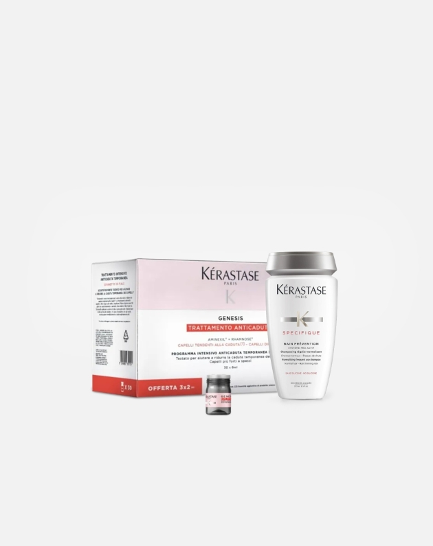 Kit Kerastase Anticaduta Maxi formato convenienza fiale Aminexil 30x6ml + Shampoo Spécifique 250ml