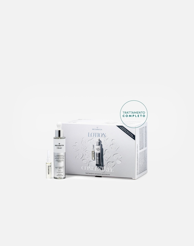 Medavita Lotion Concentree Trattamento anticaduta 13x6ml + in omaggio Siero fortificante e rigenerante Elisier 50ml