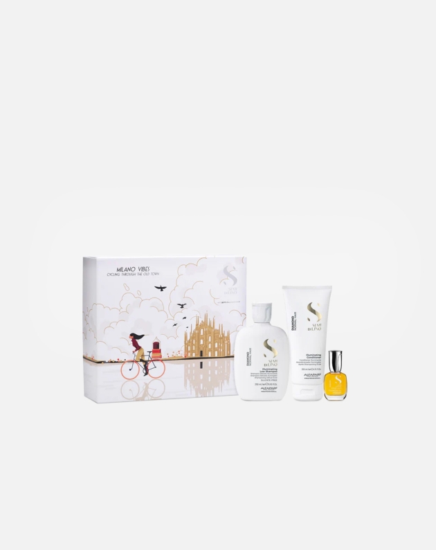 Kit Alfaparf milano semi di lino diamond cofanetto