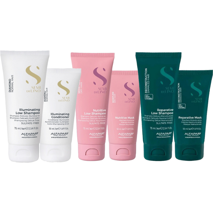 lavor aspiratore solidi e liquidi ALFAPARF SEMI DI LINO SUBLIME CRISTALLI LIQUIDI 15ml | 30ml | 50ml